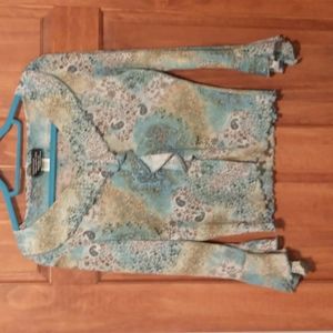 New York City Design Company women's size M long-sleeved (bell/asymmetrical) top